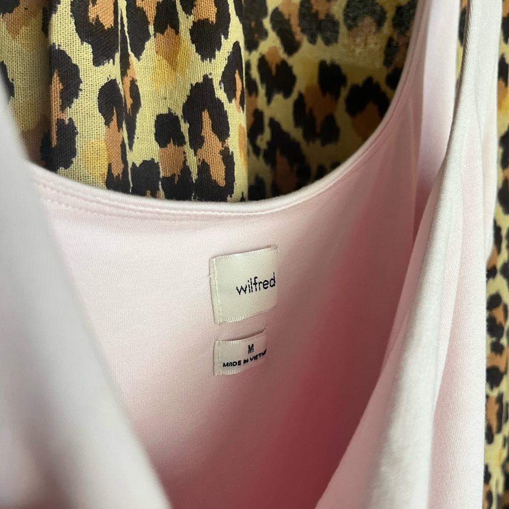 Aritzia Blush Wrap Dress - Picture 2 of 7